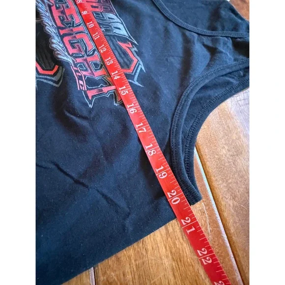 Port & Company Mens Black CB98‎ Nine Eight Motorsports Tank Top L - Picture 7 of 7